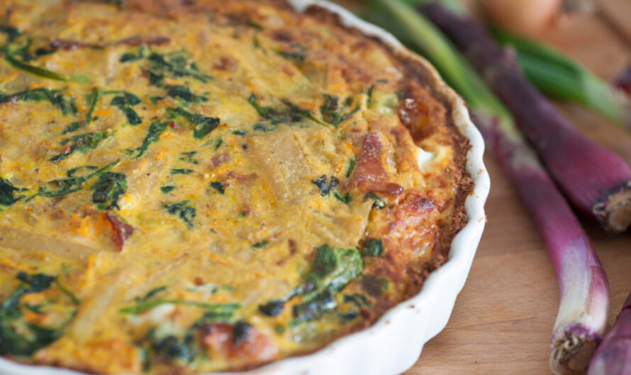 Delicious Savory Keto Quiche | Crustless