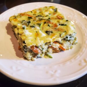 Slice of Vegetable Casserole