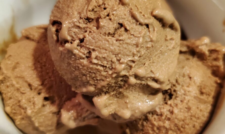 Creamy Keto Chocolate-Coconut Ice Cream